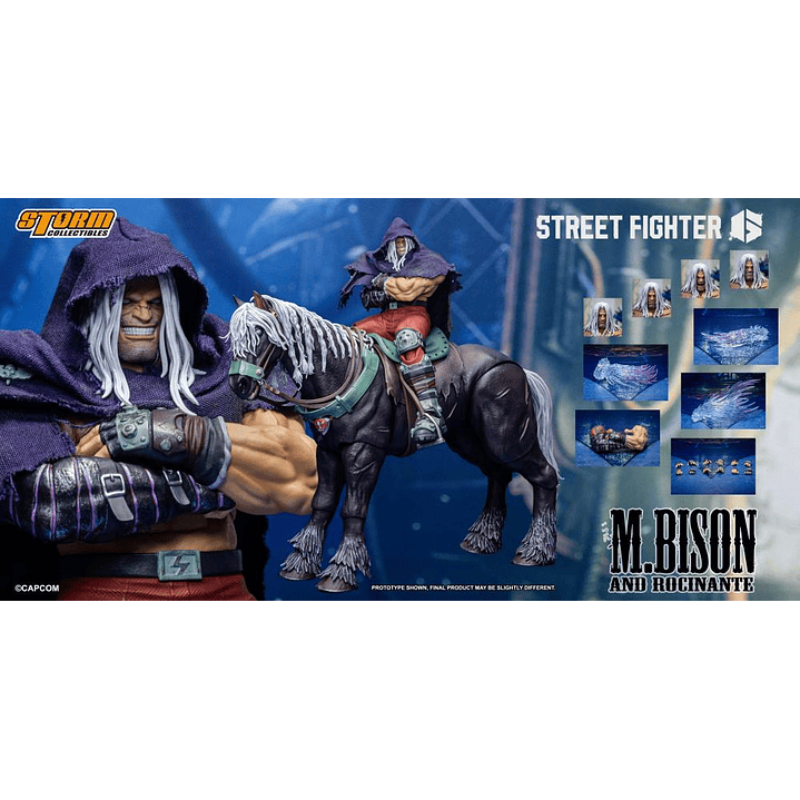 (Pre-Venta) M. Bison y Rocinante Storm Collectibles - Street Fighter 9