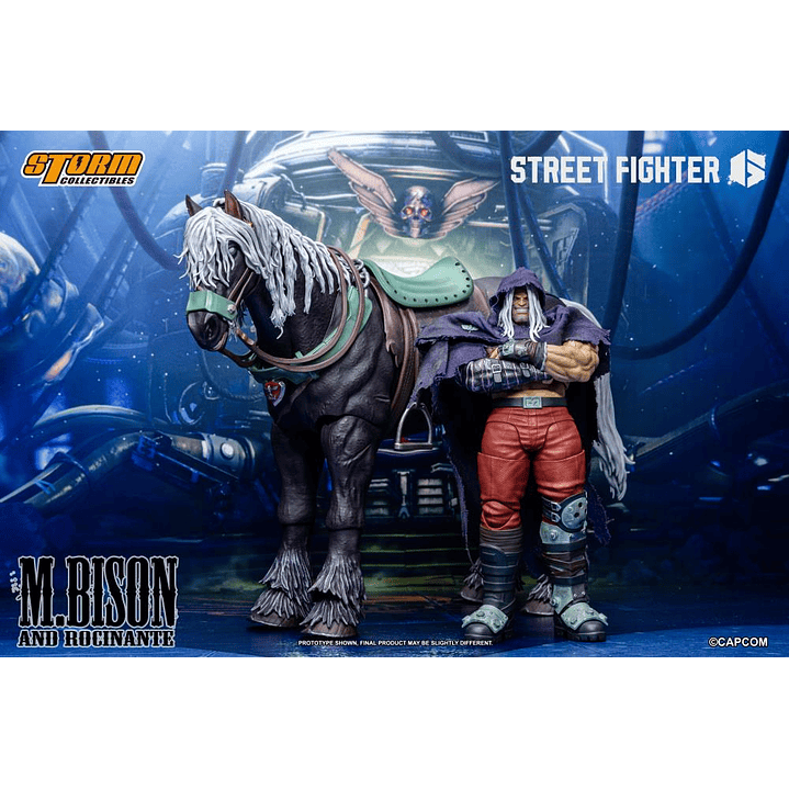 (Pre-Venta) M. Bison y Rocinante Storm Collectibles - Street Fighter 12