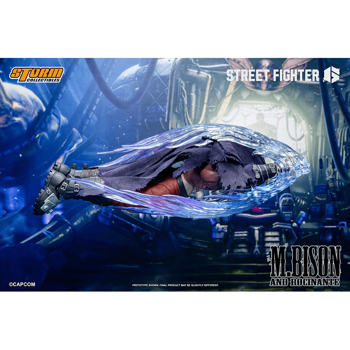 (Pre-Venta) M. Bison y Rocinante Storm Collectibles - Street Fighter 18