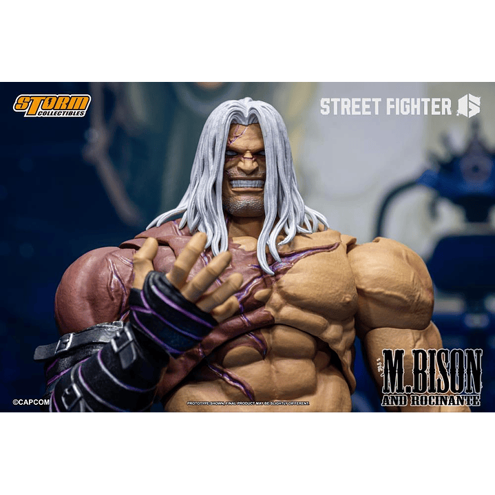 (Pre-Venta) M. Bison y Rocinante Storm Collectibles - Street Fighter 20