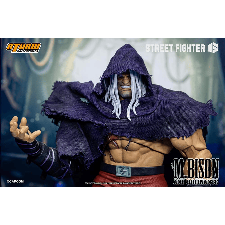 (Pre-Venta) M. Bison y Rocinante Storm Collectibles - Street Fighter 25