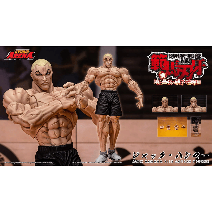 (Pre-Venta) Jack Hanma Storm Arena - Baki Hanma 5