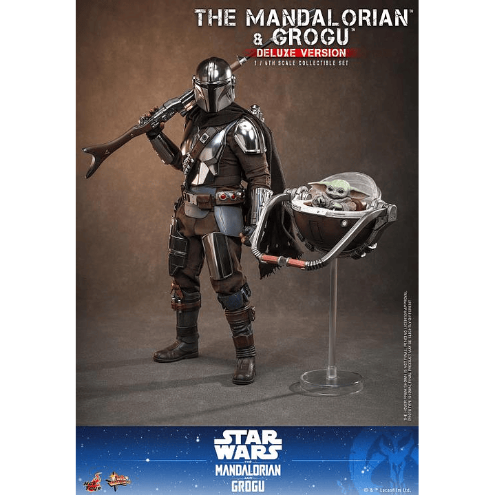 (Pre-Venta) Mandalorian & Grogu Hot Toys - Star Wars The Mandalorian 10