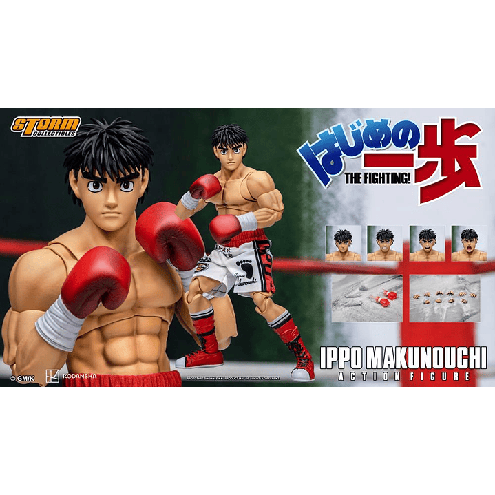 (Pre-Venta) Ippo Makunoichi Storm collectibles - Hajime no Ippo 16
