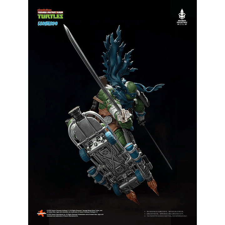 (Pre-Venta) Leonardo - DX Action Figure (With Bonus) Heatboys - Teenage Mutant Ninja Turtles 4