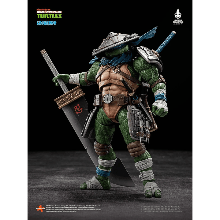 (Pre-Venta) Leonardo - DX Action Figure (With Bonus) Heatboys - Teenage Mutant Ninja Turtles 2
