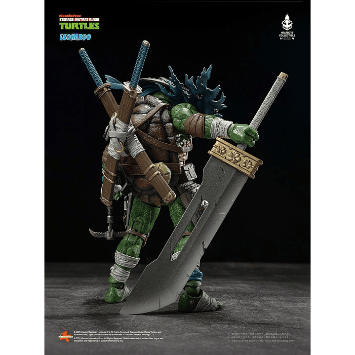 (Pre-Venta) Leonardo - DX Action Figure (With Bonus) Heatboys - Teenage Mutant Ninja Turtles 6