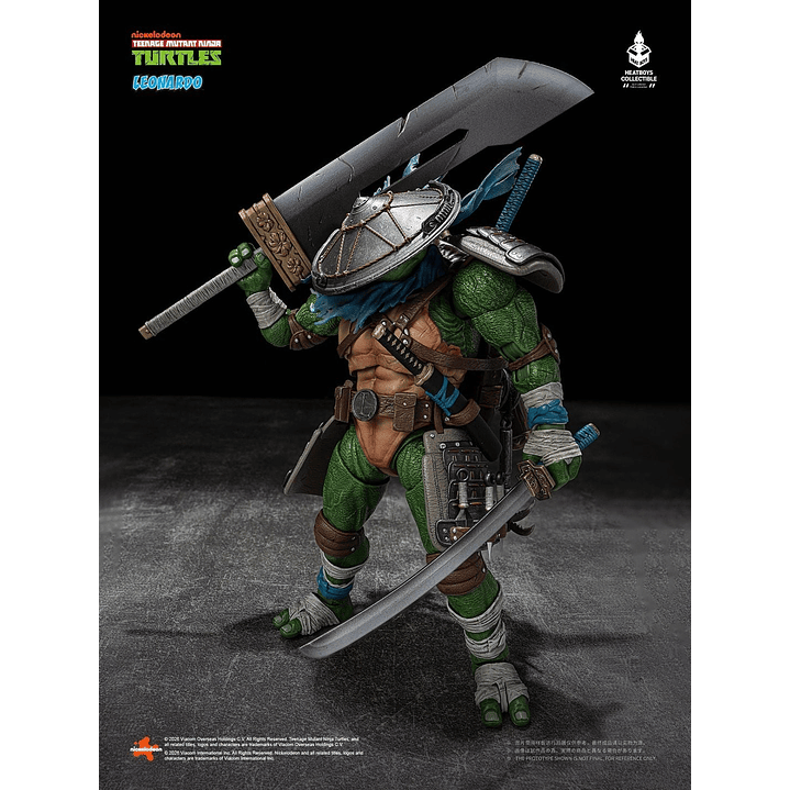 (Pre-Venta) Leonardo - DX Action Figure (With Bonus) Heatboys - Teenage Mutant Ninja Turtles 8