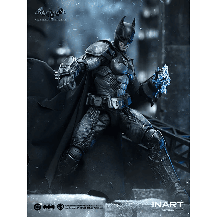 (Pre-Venta) Batman Battle Damaged Ver. INART - Batman Arkham Origins 4