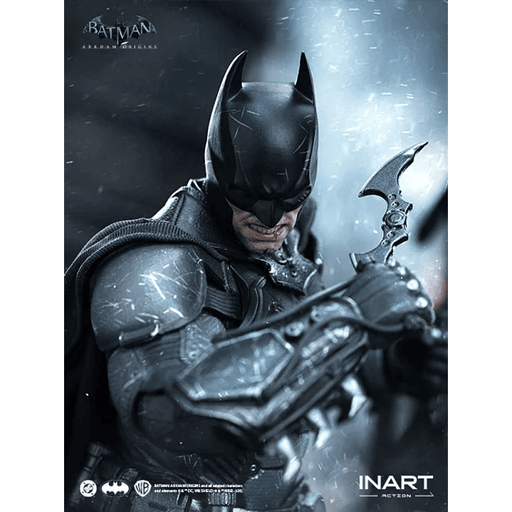 (Pre-Venta) Batman Battle Damaged Ver. INART - Batman Arkham Origins 5