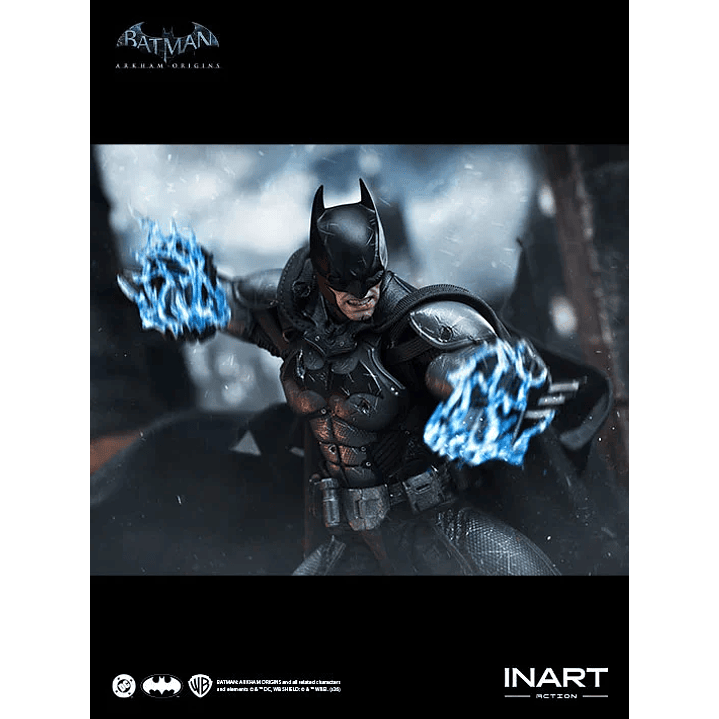 (Pre-Venta) Batman Battle Damaged Ver. INART - Batman Arkham Origins 7