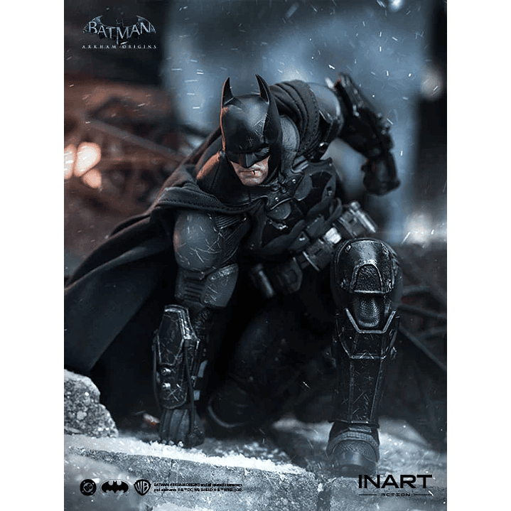 (Pre-Venta) Batman Battle Damaged Ver. INART - Batman Arkham Origins 8