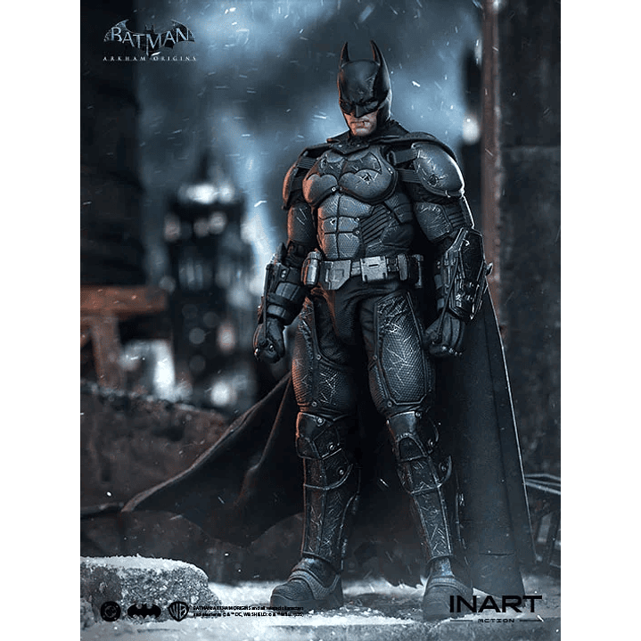 (Pre-Venta) Batman Battle Damaged Ver. INART - Batman Arkham Origins 9