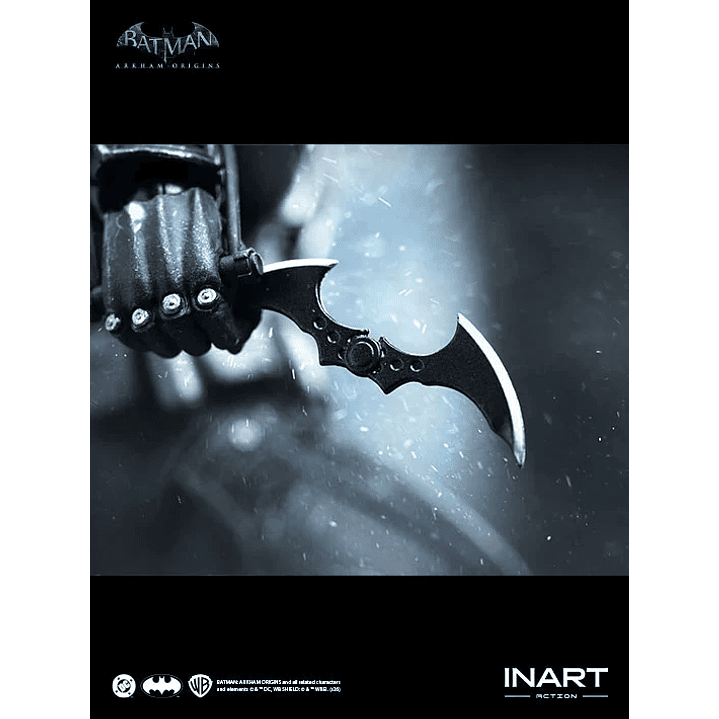 (Pre-Venta) Batman Battle Damaged Ver. INART - Batman Arkham Origins 12