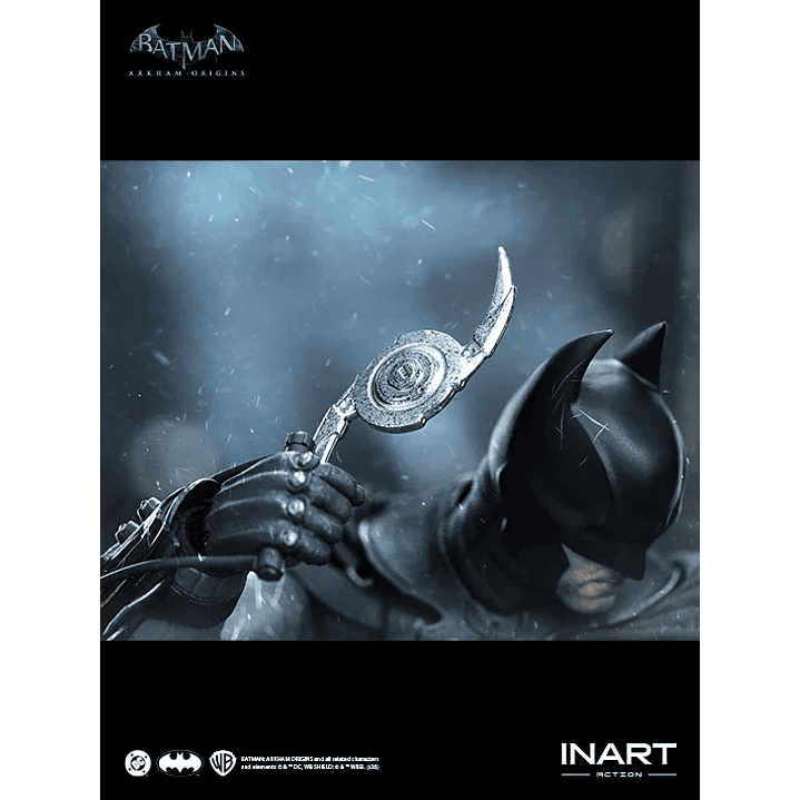 (Pre-Venta) Batman Battle Damaged Ver. INART - Batman Arkham Origins 15