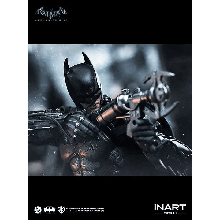 (Pre-Venta) Batman Battle Damaged Ver. INART - Batman Arkham Origins 18