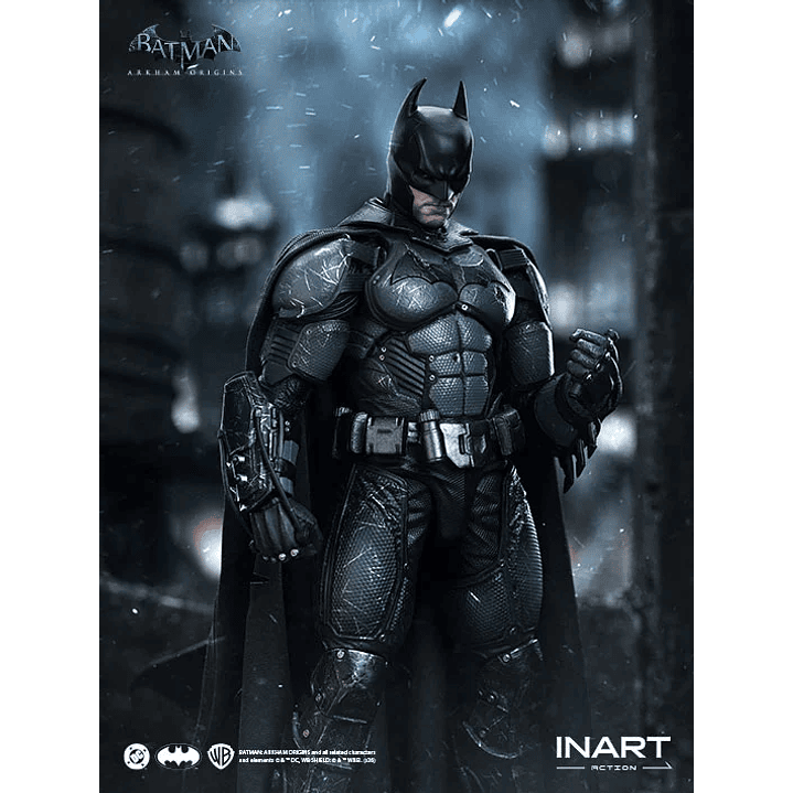 (Pre-Venta) Batman Battle Damaged Ver. INART - Batman Arkham Origins 2