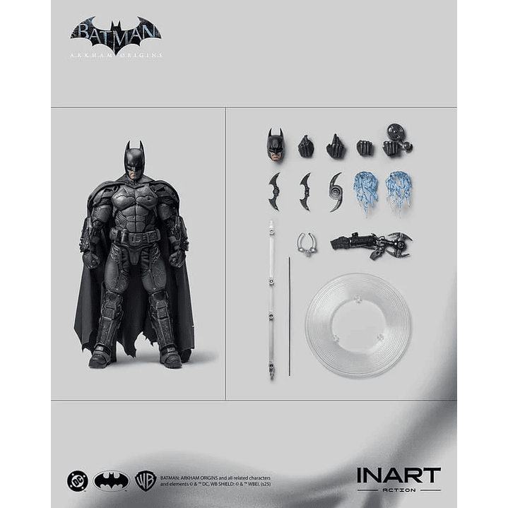 (Pre-Venta) Batman Battle Damaged Ver. INART - Batman Arkham Origins 20