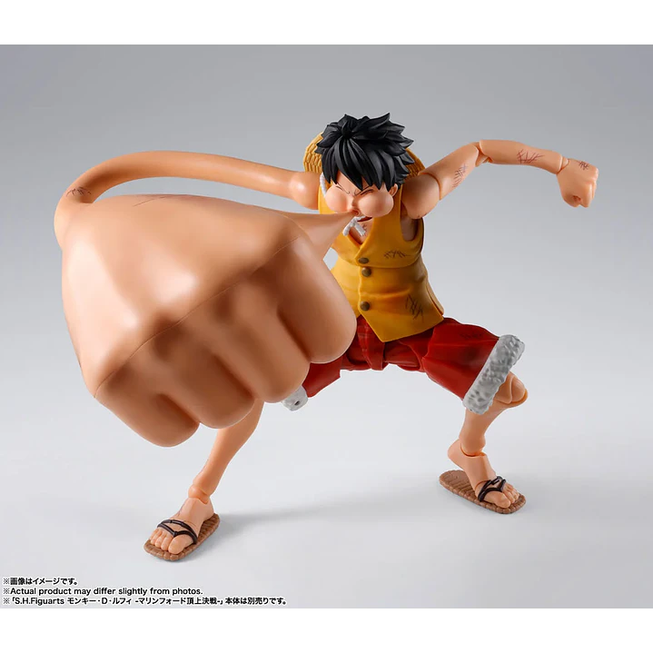 (Pre-Venta) Luffy (Marineford Gear 3 Ver.) - Optional Parts Set S.H. Figuarts - One Piece 6