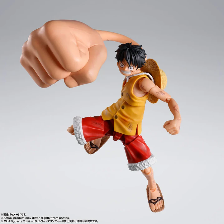 (Pre-Venta) Luffy (Marineford Gear 3 Ver.) - Optional Parts Set S.H. Figuarts - One Piece 9