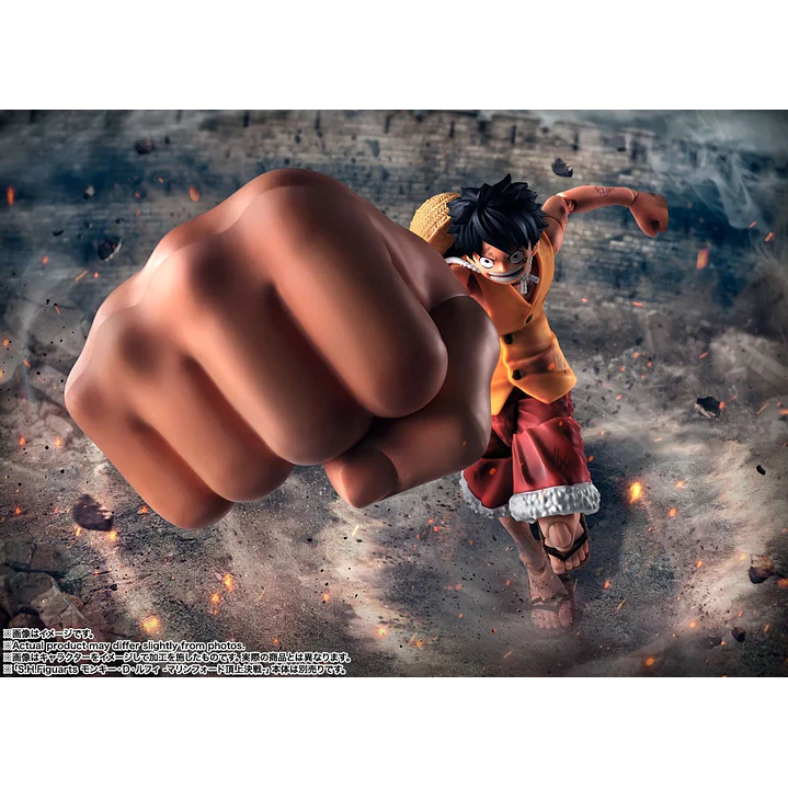 (Pre-Venta) Luffy (Marineford Gear 3 Ver.) - Optional Parts Set S.H. Figuarts - One Piece 10