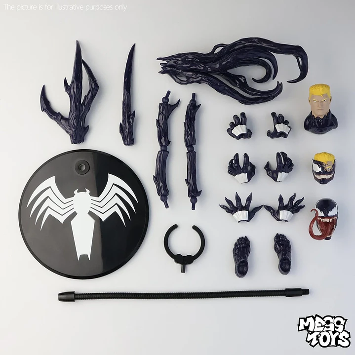 (Pre-Venta) Venom Mess Toys - Marvel Comics 4