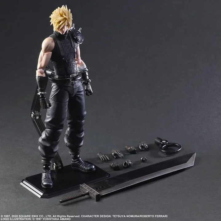 (Stock) Cloud Strife (Version 2) Play Arts Kai - Final Fantasy VII Rebirth 5