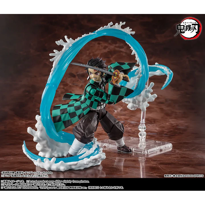 (Pre-Venta) Tanjiro Kamado & Giyu Tomioka Water Breathing Effect Parts Set S.H. Figuarts - Kimetsu no Yaiba 5