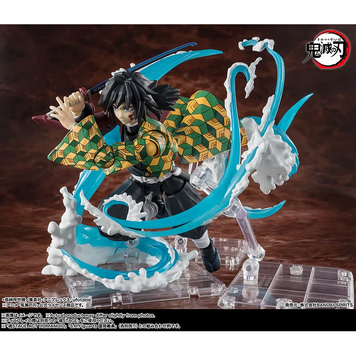 (Pre-Venta) Tanjiro Kamado & Giyu Tomioka Water Breathing Effect Parts Set S.H. Figuarts - Kimetsu no Yaiba 6