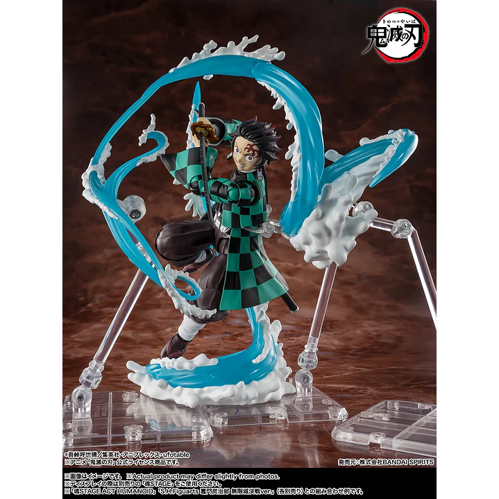 (Pre-Venta) Tanjiro Kamado & Giyu Tomioka Water Breathing Effect Parts Set S.H. Figuarts - Kimetsu no Yaiba 7