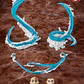 (Pre-Venta) Tanjiro Kamado & Giyu Tomioka Water Breathing Effect Parts Set S.H. Figuarts - Kimetsu no Yaiba - Miniatura 2