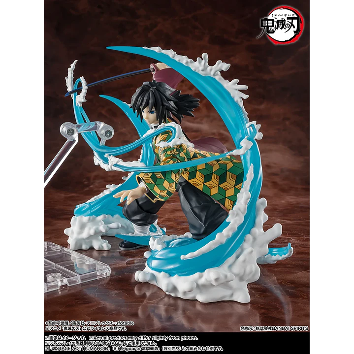 (Pre-Venta) Tanjiro Kamado & Giyu Tomioka Water Breathing Effect Parts Set S.H. Figuarts - Kimetsu no Yaiba 8