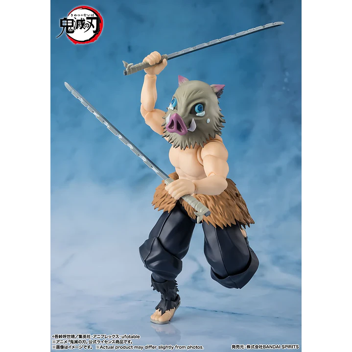 (Pre-Venta) Inosuke Hashibira S.H. Figuarts - Kimetsu no Yaiba 4