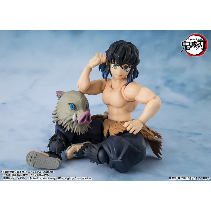 (Pre-Venta) Inosuke Hashibira S.H. Figuarts - Kimetsu no Yaiba 6