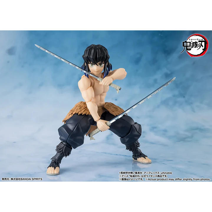 (Pre-Venta) Inosuke Hashibira S.H. Figuarts - Kimetsu no Yaiba 7