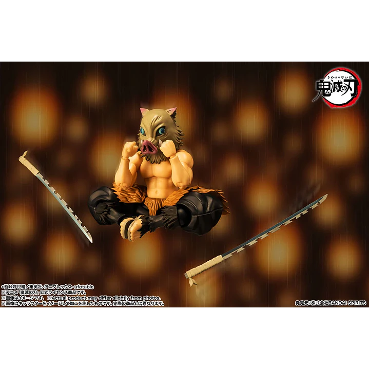 (Pre-Venta) Inosuke Hashibira S.H. Figuarts - Kimetsu no Yaiba 8