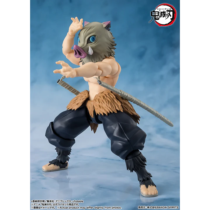(Pre-Venta) Inosuke Hashibira S.H. Figuarts - Kimetsu no Yaiba 9