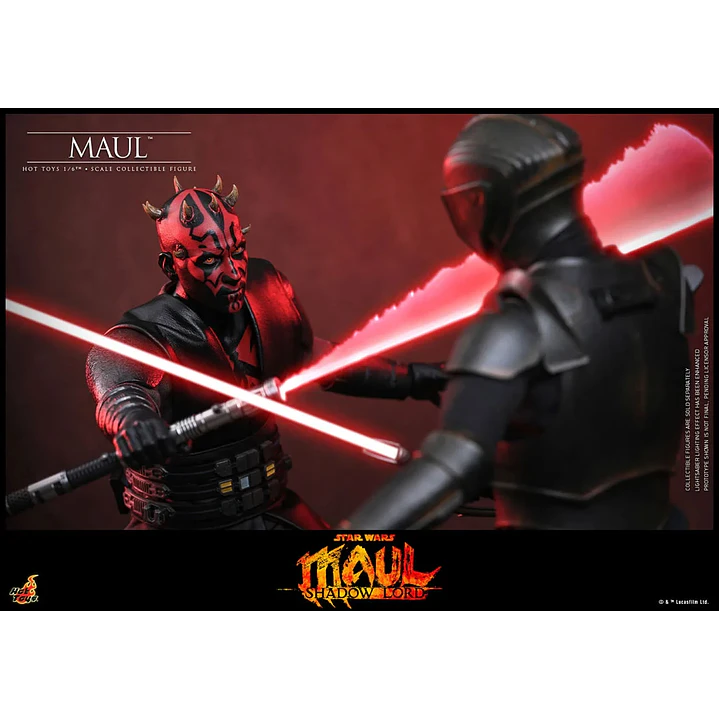 (Pre-Venta) Maul Hot Toys - Star Wars Maul Shadow Lord 8