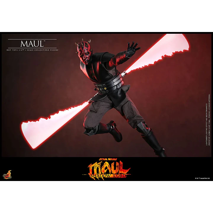 (Pre-Venta) Maul Hot Toys - Star Wars Maul Shadow Lord 9