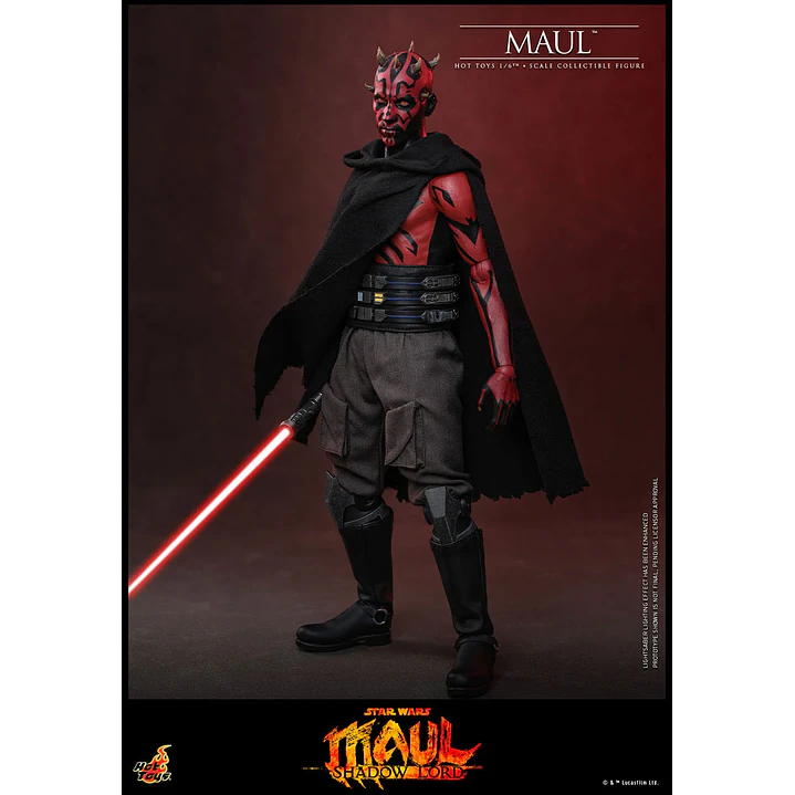 (Pre-Venta) Maul Hot Toys - Star Wars Maul Shadow Lord 12