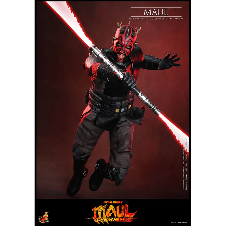 (Pre-Venta) Maul Hot Toys - Star Wars Maul Shadow Lord 14