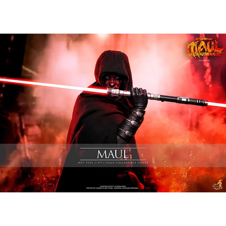 (Pre-Venta) Maul Hot Toys - Star Wars Maul Shadow Lord 15