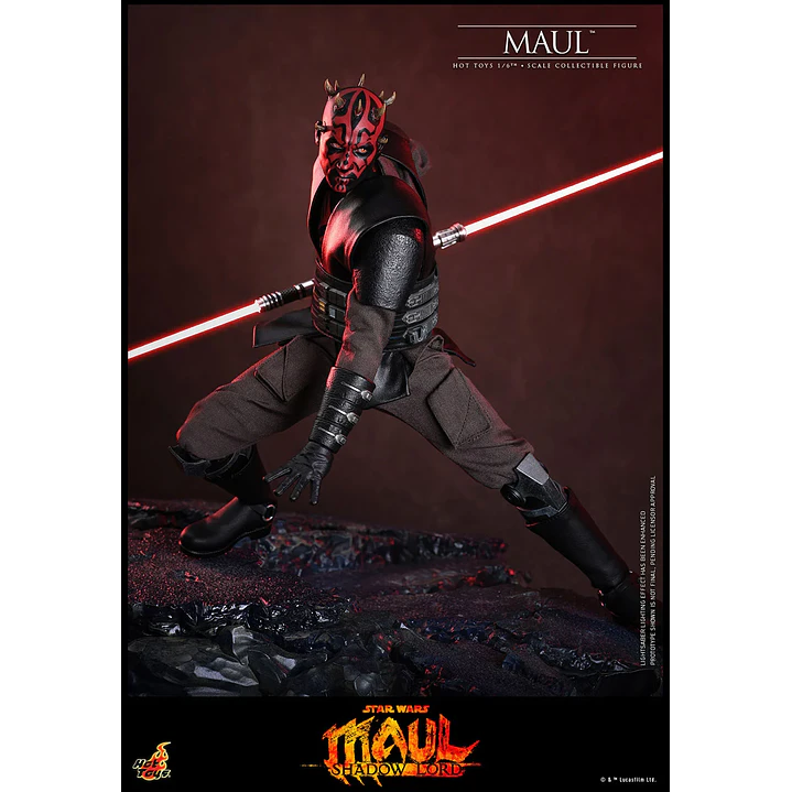 (Pre-Venta) Maul Hot Toys - Star Wars Maul Shadow Lord 16