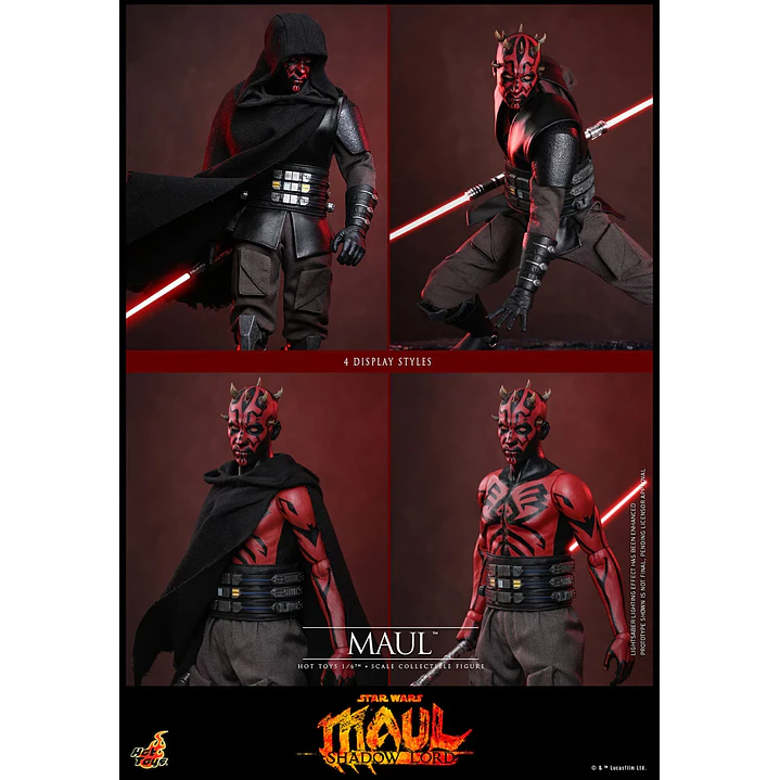 (Pre-Venta) Maul Hot Toys - Star Wars Maul Shadow Lord 21