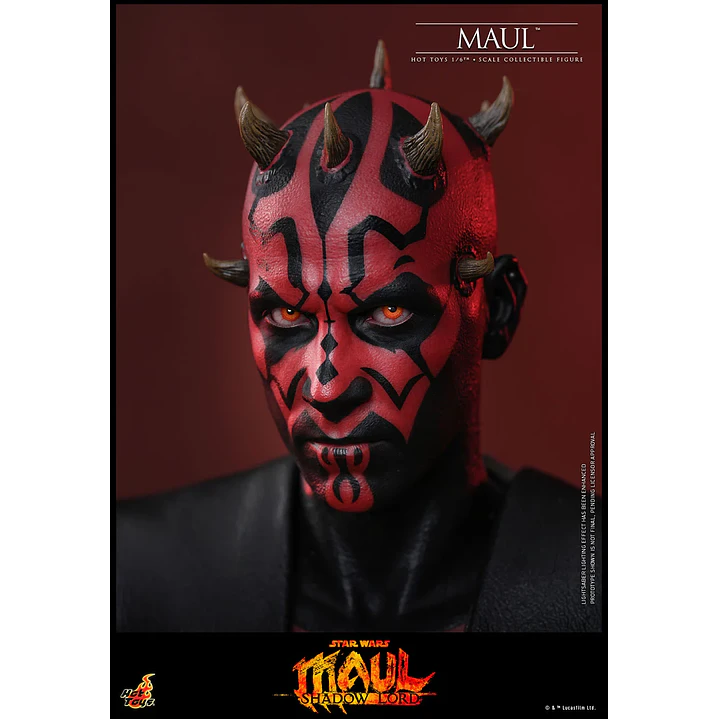 (Pre-Venta) Maul Hot Toys - Star Wars Maul Shadow Lord 23