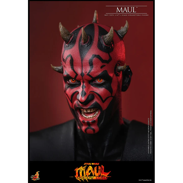 (Pre-Venta) Maul Hot Toys - Star Wars Maul Shadow Lord 25