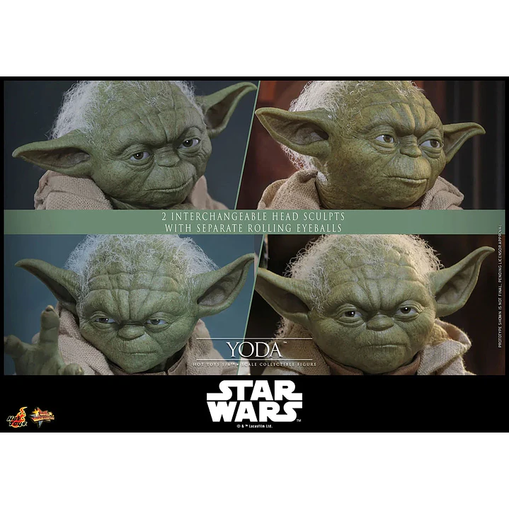 (Pre-Venta) Yoda Hot Toys - Star Wars Revenge of the Sith 11