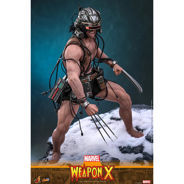 (Pre-Venta) Wolverine Weapon X Hot Toys - MARVEL X-Men 2