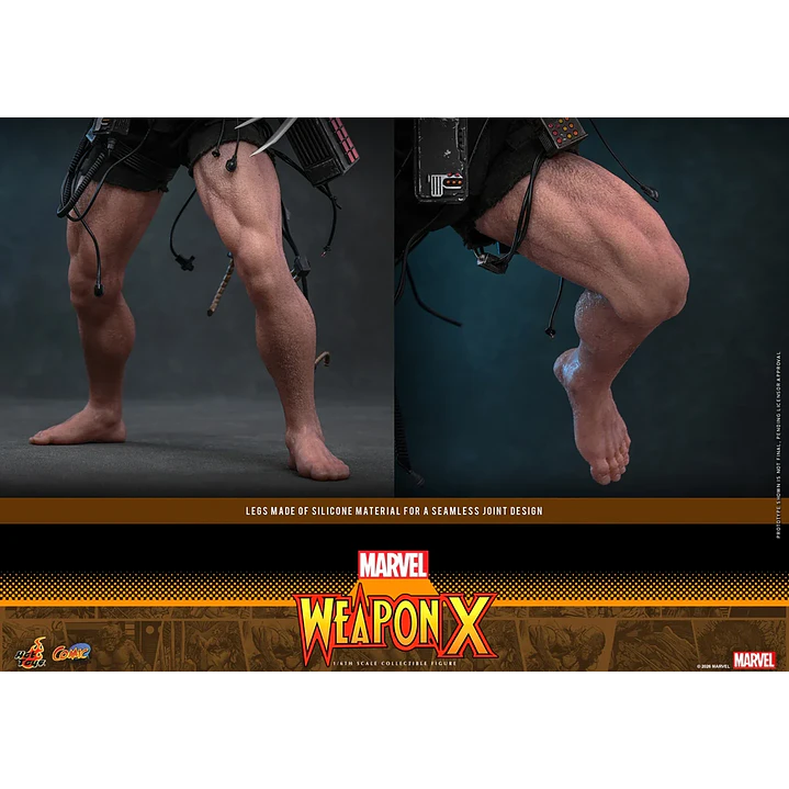 (Pre-Venta) Wolverine Weapon X Hot Toys - MARVEL X-Men 6