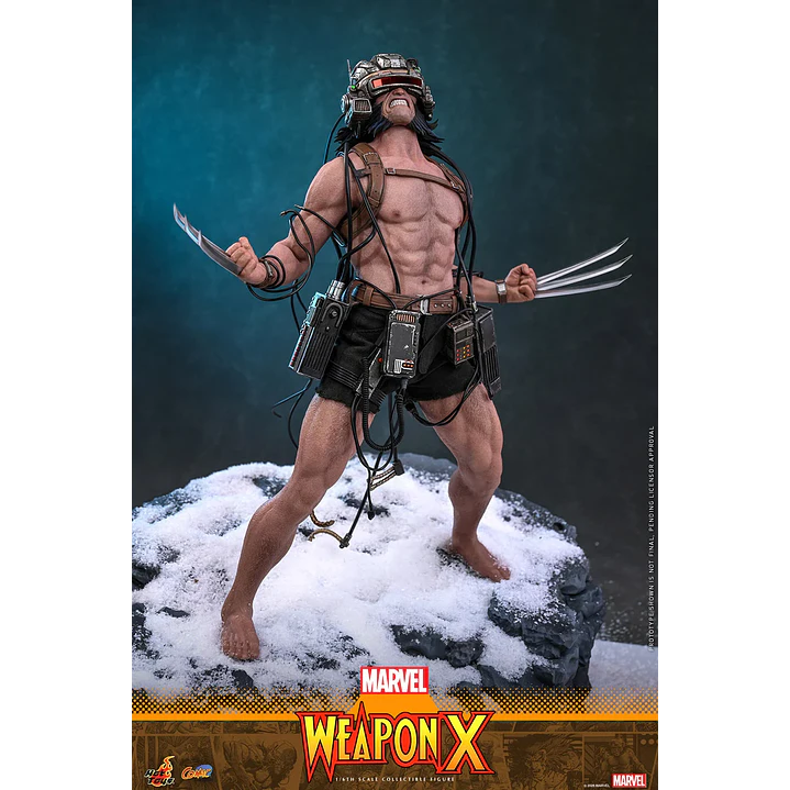 (Pre-Venta) Wolverine Weapon X Hot Toys - MARVEL X-Men 8